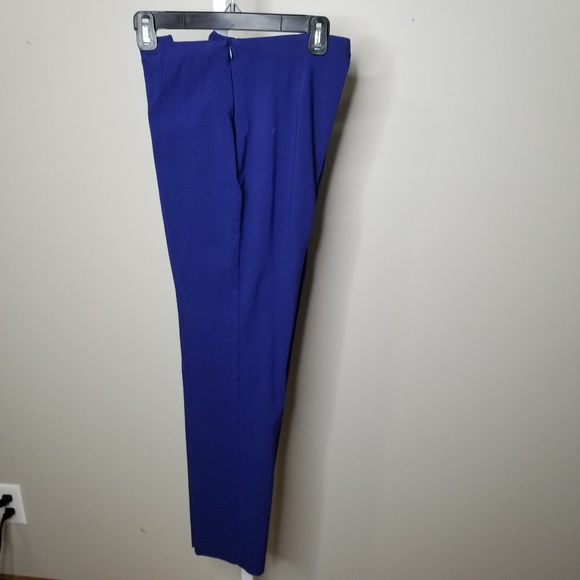 Cobalt blue stretch dress pants - Picture 3 of 6